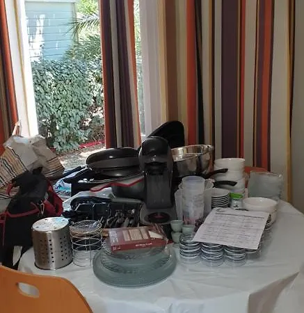 Campingplads Mobil-home Climatise 6 Personnes